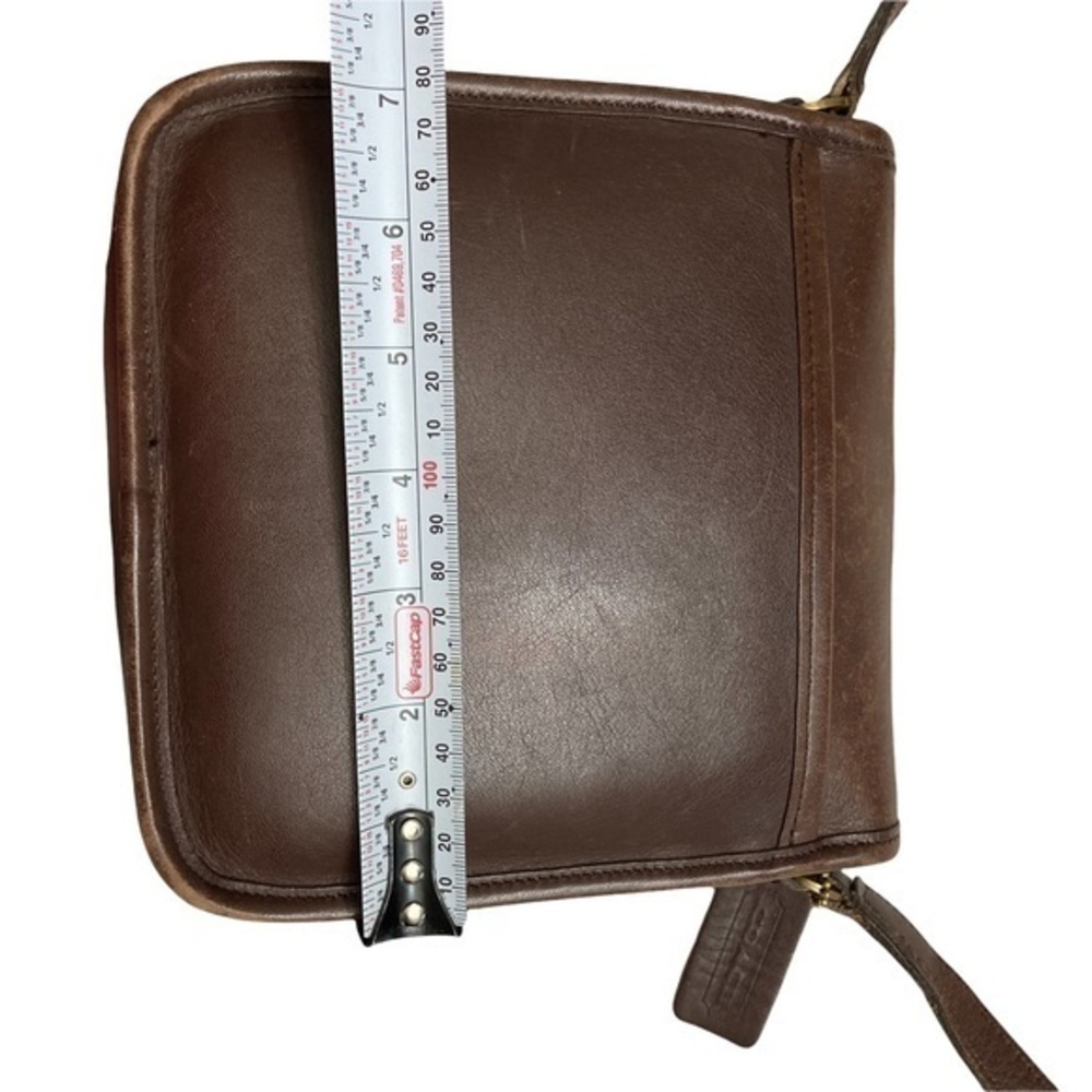 Coach vintage brown leather companion legacy messenger crossbody bag 9076 - Picture 3 of 16